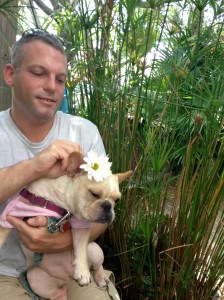 Dad making me pretty